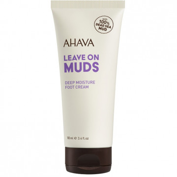 Купити - Ahava Leave on Muds Deep Moisture Foot Cream - Поживний крем для ніг