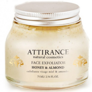 Купити - Attirance Face Exfoliator Honey and Almond - Скраб для обличчя Мед і Мигдаль