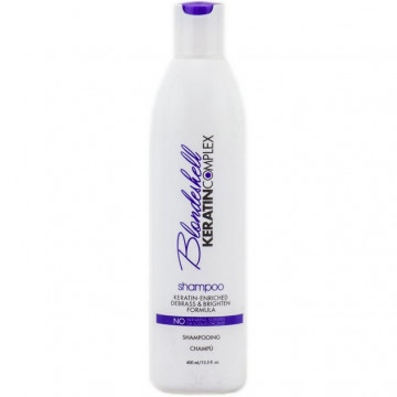 Купити - Keratin Complex Blondeshell Shampoo Debrass & Brighten Formula - Шампунь коригувальний для освітленого та сивого волосся