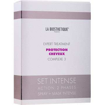 Купити - La Biosthetique Protection Cheveux Complexe 3 Set Intense Action 2 Phases - Набір для волосся інтенсивної дії: Спрей + Маска