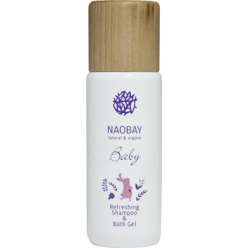 Купити - Naobay Refreshing Shampoo & Bath Gel - Дитячий освіжаючий шампунь-гель для ванни