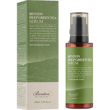 Купити - Benton Deep Green Tea Serum - Сироватка із зеленим чаєм