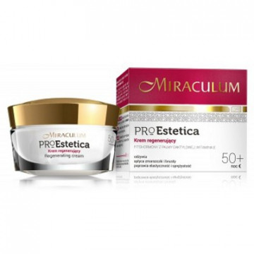 Купити - Miraculum Pro Estetica Regenerating Cream Night 50+ - Відновлючий нічний крем проти зморшок