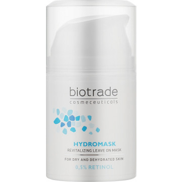 Купити - Biotrade Pure Skin Hydromask Revitalizing Leave On Mask 0,5% Retinol - Зволожуюча ревіталізуюча маска для обличчя