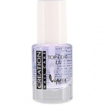Купити - Vipera Creation Nail Care Top Coat UV №5 - Швидковисихаючий засіб для нігтів з неоновим ефектом