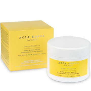 Купити - Acca Kappa Green Mandarin Body And Hand Butter - Крем для тіла і рук