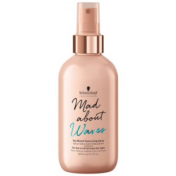 Купити - Schwarzkopf Professional Mad About Waves Sea Blend Texturizing Spray - Текстуруючий спрей для створення об'єму хвилястого волосся