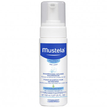 Купити - Mustela Foam Shampoo for Newborns - Пінка-шампунь для новонароджених