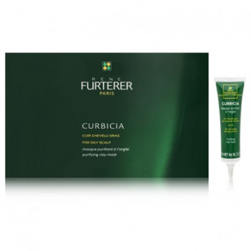 Купити - Rene Furterer Curbicia Purifying Clay Mask - Абсорбуюча маска Aрджіла 16 * 15 мл