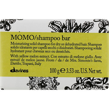 Купити - Davines Essential Haircare Momo Shampoo Bar - Твердий шампунь для сухого та зневодненого волосся