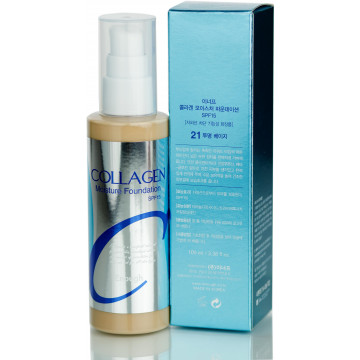 Enough Collagen Moisture Foundation SPF15 - Зволожуюча тональна основа для обличчя з колагеном