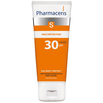 Купити - Pharmaceris S Sun Body Protective Lotion SPF30 - Зволожуюча сонцезахисна емульсія для тіла