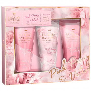 Купити - Grace Cole Pink Peony&Vetiver Heavenly Trio - Подарунковий набір