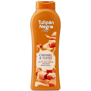 Купити - Tulipan Negro Shower Gel "Caramel&Toffee" - Гель для душу "Карамельний крем"