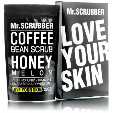 Купити - Mr.Scrubber Honey Melon Coffee Bean Scrub - Кавовий скраб для тіла