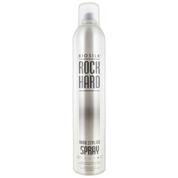 Купити - Biosilk Rock Hard Firm Spray - Лак для волосся екстрасильної фіксації