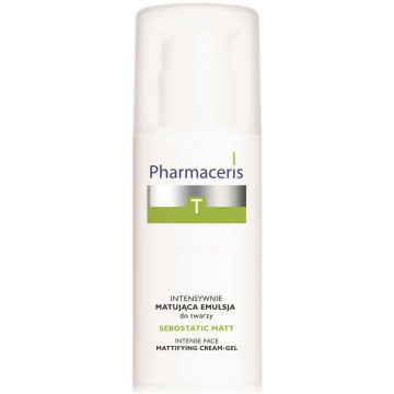 Купити - Pharmaceris T Sebostatic Matt Intense Face Mattifying Emulsion - Інтенсивно матуюча емульсія для обличчя