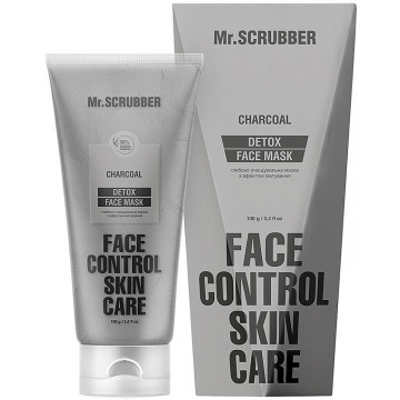 Купити - Mr.Scrubber Face Control Skin Care Detox Charcoal Face Mask - Глибоко очищувальна маска з ефектом матування