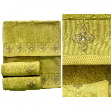 Купити - Issimo Home Santana Olive - Набір махрових серветок