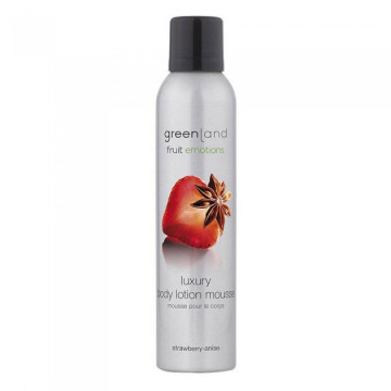 Купити - Greenland Fruit Emotions Body Lotion Strawberry-Anise - Лосьйон-мус для тіла Полуниця-Аніс