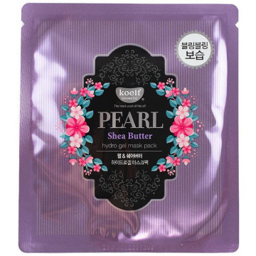 Купити - Petitfee & Koelf Pearl & Shea Butter Hydro Gel Mask - Гідрогелева маска для обличчя з перлинами