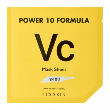 Купити - It's Skin Power 10 Formula VC Mask Sheet - Тонізуюча висококонцентрованих листова маска для обличчя