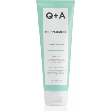 Купити - Q+A Peppermint Daily Cleanser - Очищувальний засіб для обличчя з м'ятою