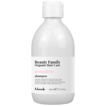 Купити - Nook Beauty Family Organic Avena Riso Shampoo - Шампунь для тонкого волосся, схильного до сплутування