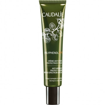 Купити - Caudalie Polyphenol C15 Anti-Wrinkle Protect Cream - Захисний денний крем SPF 20 проти зморшок