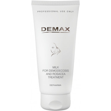 Купити - Demax Milk for demodecosis and rosacea treatment - Молочко для лікування демодекса (для чутливої ​​шкіри)