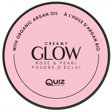 Купити - Quiz Cosmetics Glow Compact Powder - Кремові рум'яна-хайлайтер