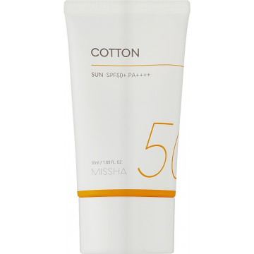 Купити - Missha All Around Safe Block Cotton SPF 50+ PA++++ - Сонцезахисний крем для тіла з оксамитовим фінішем Купити - Missha All Around Safe Block Cotton SPF 50+ PA++++ - Сонцезахисний крем для тіла з оксамитовим фінішем