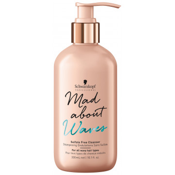 Купити - Schwarzkopf Professional Mad About Waves Sulfate Free Cleanser - Безсульфатний шампунь для хвилястого волосся