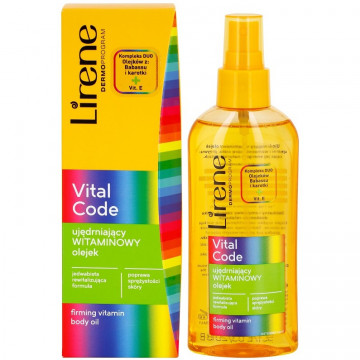 Купити - Lirene Vital Code Smoothing Multi Body Oil Arnica - Олія арніки для тіла з розгладжуючим ефектом