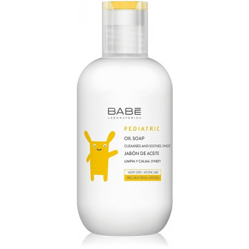 Купити - Babe Laboratorios Pediatric Oil Soap - Дитяче масляне мило (формула без води та лугу)