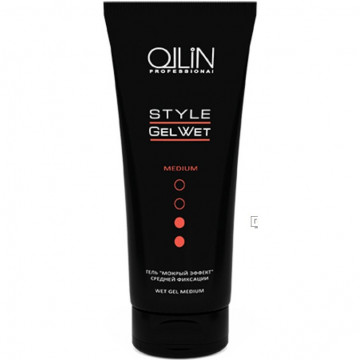 Купити - OLLIN Style Wet Gel Medium - Гель "Мокрий ефект" середньої фіксації