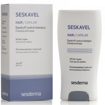 Купити - Sesderma Seskavel Oily Hair Dandruff Control Shampoo - Кавел шампунь проти лупи для жирного волосся