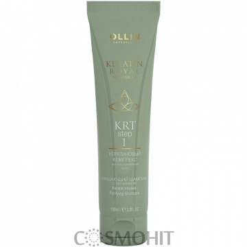 Купити - OLLIN KRT Keratin Infused Purfying Shampoo (step 1) - Шампунь з кератином (крок 1)