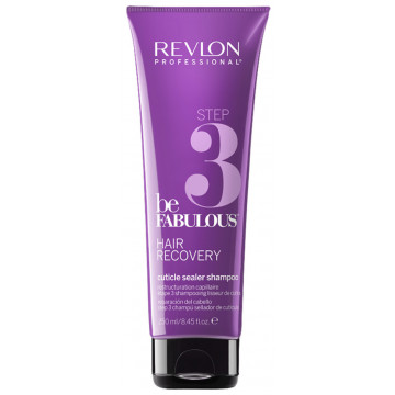 Купити - Revlon Professional Be Fabulous Hair Recovery Cuticle Sealer Shampoo Step 3 - Шампунь для закриття кутикули Крок 3