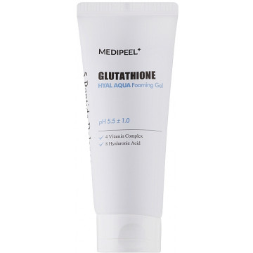 Купити - Medi Peel Glutathione Hyal Aqua Foaming Gel - Зволожуючий гель-пінка для вмивання обличчя