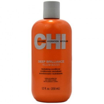 Купити - CHI Deep Brilliance Yellow Buster Neutralizing Conditioner - Кондиціонер для волосся нейтралізучий жовтизну