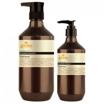 Купити - Angel Provence Grapefruit Straighten Shampoo - Випрямляючий шампунь для волосся з екстрактом грейпфрута