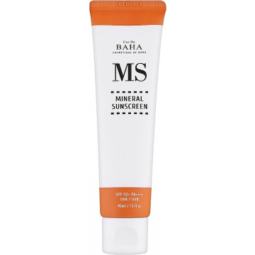 Купити - Cos De BAHA MS Mineral Sunscreen SPF50+ - Зволожуючий сонцезахисний крем для обличчя з мінералами