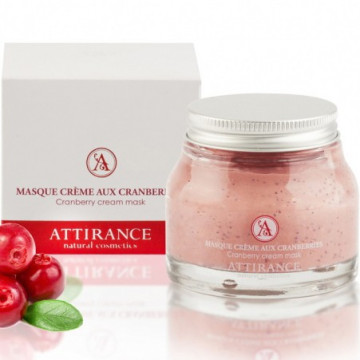 Купити - Attirance Cranberry Line Cream Mask - Маска для обличчя Журавлина