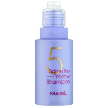 Купити - Masil 5 Salon No Yellow Shampoo - Тонуючий шампунь для освітленого волосся