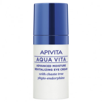 Купити - Apivita Aqua Vita Eye Cream - Крем для шкіри навколо очей з фіто-ендорфінами Авраамового дерева