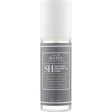 Купити - Cos De BAHA Snail Mucin Power Serum with Niacinamide 2% - Сироватка для обличчя з муцином равлика та ніацинамідом