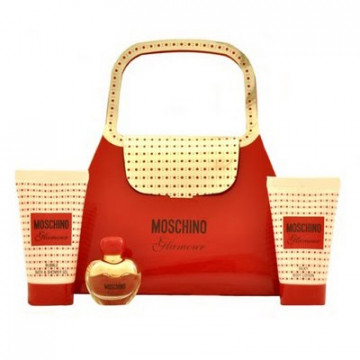 Купити - Moschino Glamour - Подарунковий набір (EDP5+B/L25+S/G25)