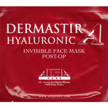 Купити - Dermastir Hyaluronic Post-OP Invisible Face Mask - Гіалуронова маска