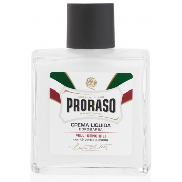 Купити - Proraso White Line Aftershave Anti-Irritation Liquid Cream - Бальзам після гоління для чутливої ​​шкіри